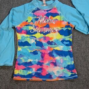 SO Swim Rash Guard Girls Size 7/8